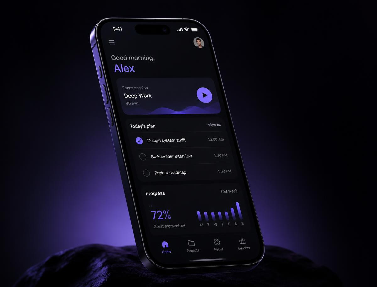 Cadence app interface